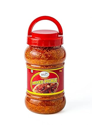 Dnv Mixed Pickle Jar 1Kg | Mixed Aachar | Spicy & Tasty