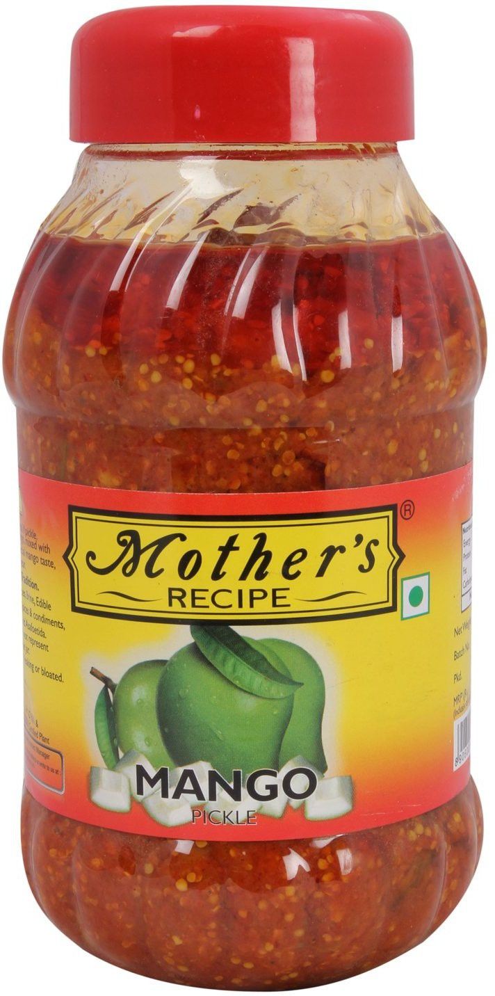 Mother's Recipe Pickle, Mango, 1Kg Jar Mango Pickle (1 Kg)