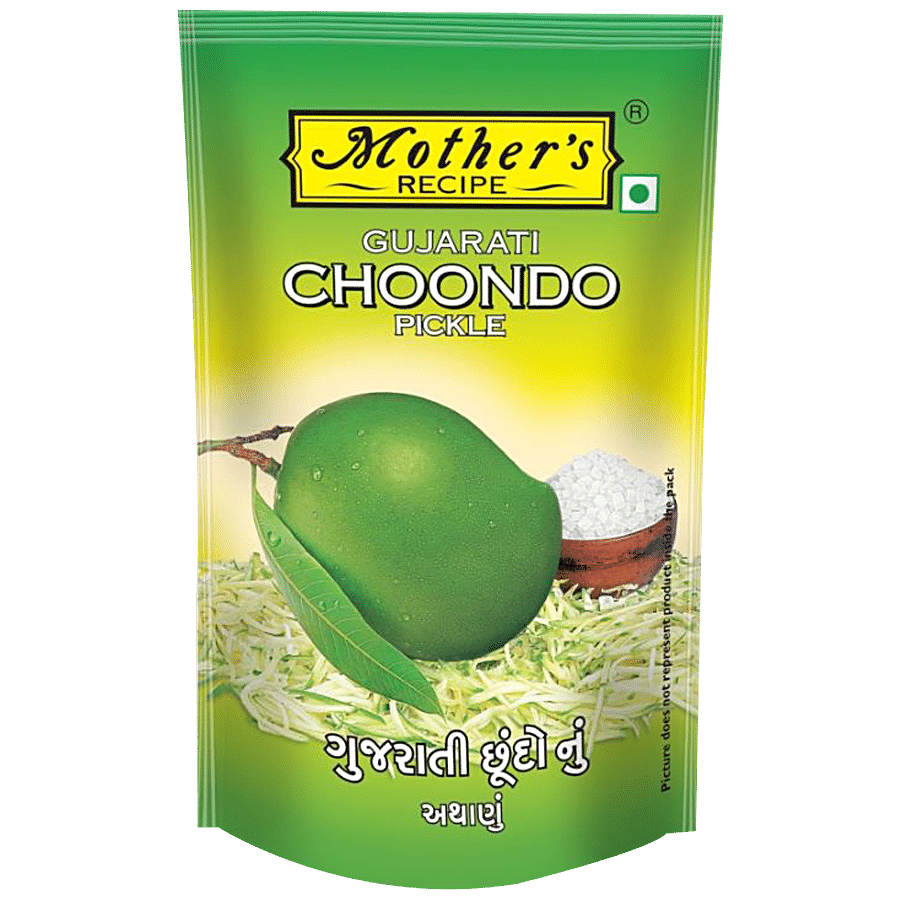 Mother'S Recipe Pickle - Gujarati Choondo, 200 G Pouch