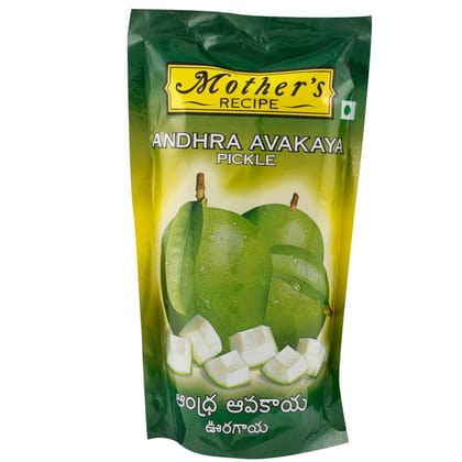 Mother'S Recipe Pickle - Andra Avakaya, 200G Pouch