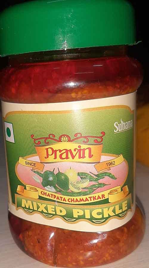 Pravin Mixed Pickle, 200 gm