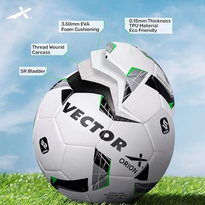 Vector X Orion TPU Machine Stitched Football