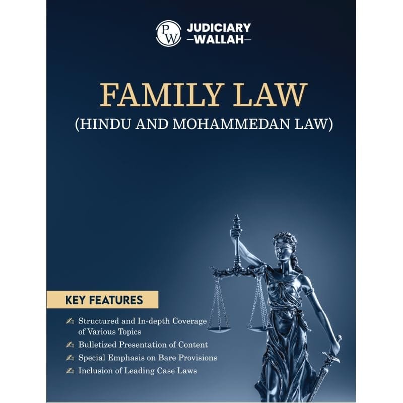 PW Judiciary Family Law | Complete Guide For Judicial Service Exam Prep | Case Laws, Legal Maxim, In-Depth Coverage of Key Concepts & Detailed Analysis For Aspiring Judges [Paperback] PW (Physics Wallah)