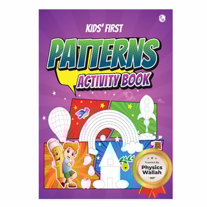PW Kids First Patterns Activity Book l Practice Patterns with Fun Activities for Children Ages 1, 2, 3, 4, 5 Years
