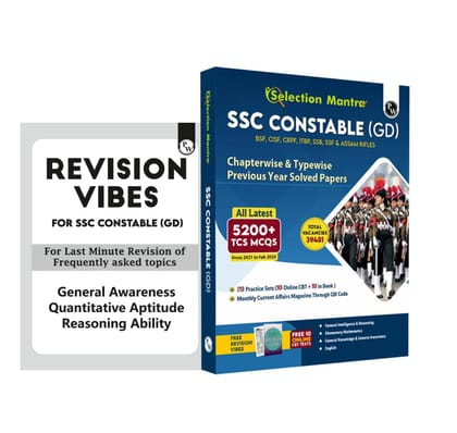 PW Selection Mantra for SSC Constable GD Exam 2025 Chapterwise and Typewise PYQs Till 2024 l GK, Reasoning, English and Elementary Maths) with 20 Practice Sets | Revision Vibes [Paperback] PW (Physics Wallah)