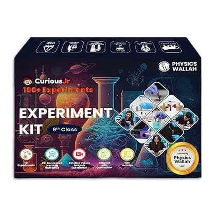 PW Science Experiment Kit for Boys and Girls Class 9, Science Kit for 8-16 Years Old, Birthday Gift for Kids, Christmas Gift for Kids, Chemistry Kit for 8,9,10,11,12,13,14 Year Old