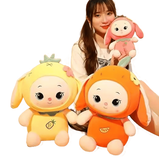 Cute Rabbit Banny Soft Toy for Girls/Kids Stuffed Animals Plush Toys Custom Plush Design Lovable Huggable Birthday Gift for Babies, Girls Home Decor