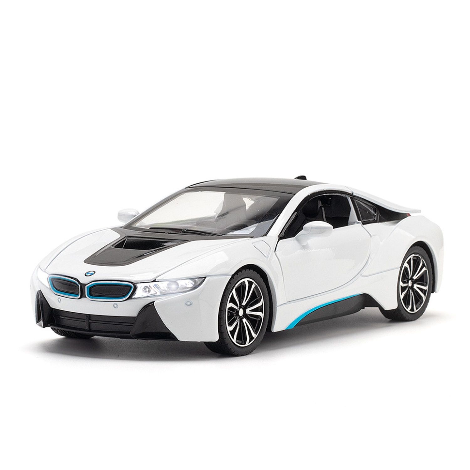 KTRS ENTERPRISE 1:32 Bama i8 Alloy Metal Pull Back Die-cast Car Model Pull Back car Super Openable Doors Sound and Light Doors & Light Music Boys Toys for Kids