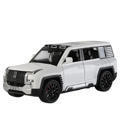 KTRS ENTERPRISE 1:32 Huin U8 Alloy Metal Pull Back Die-cast Car Model Pull Back car Super Openable Doors Sound and Light Doors & Light Music Boys Toys for Kids