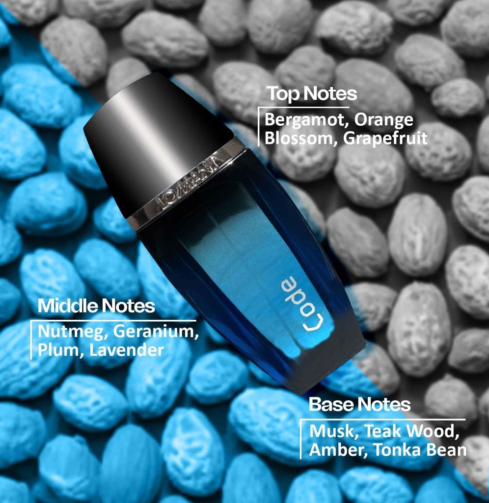 Lomani Code 100ml (M) - Eau De Toilette (EDT) – Perfume for Men