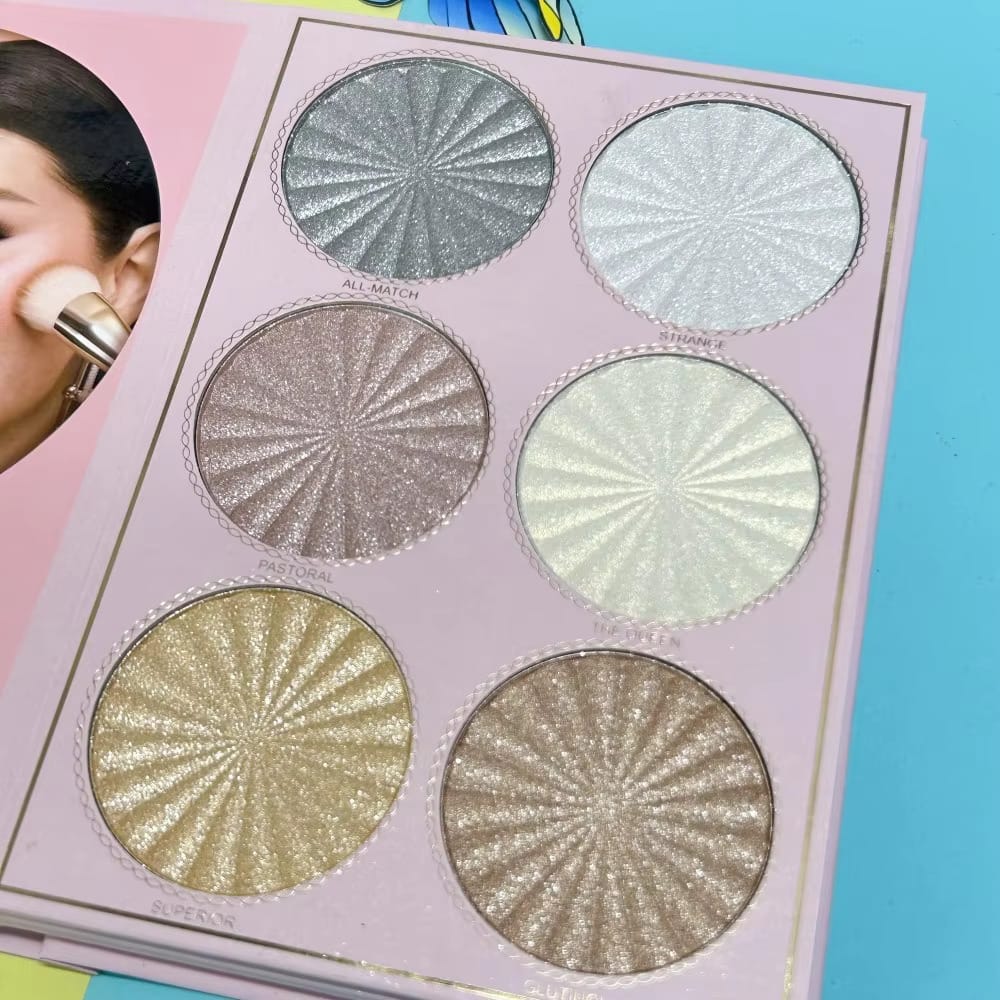 Eyeshadow, Face, and Lip Makeup Palette - All-in-One