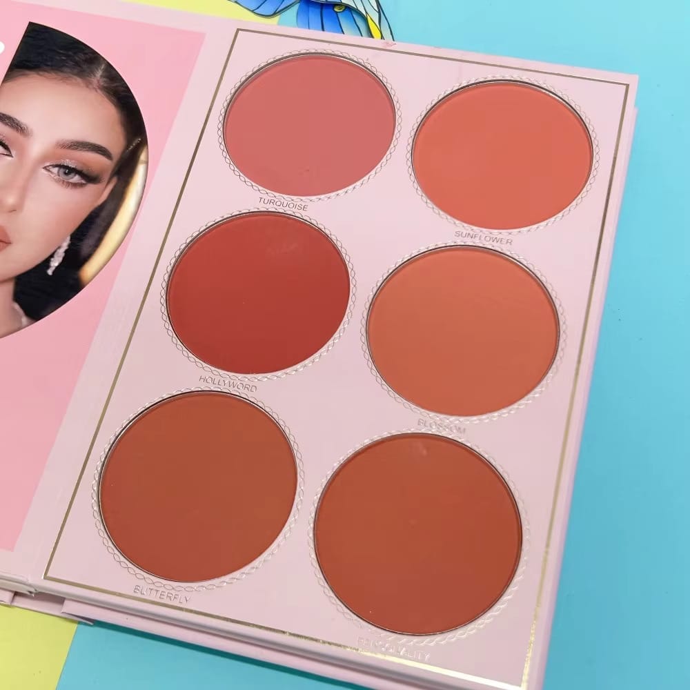 Eyeshadow, Face, and Lip Makeup Palette - All-in-One