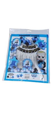 Boss Baby Birthday Party Decorations Set - Includes Balloons, Banner, and Garland Boss Baby Birthday Party Decorations Set - Includes Balloons, Banner, and Garland