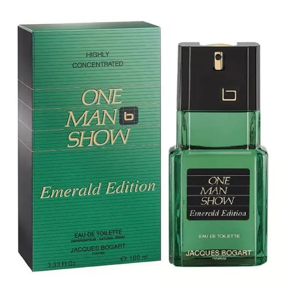 Jacques Bogart One Man Show Emerald Edition Eau De Toilette for Him - 100ml