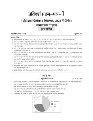 Oswaal CBSE Sample Question Papers Class 10 Samajik Vigyan (For 2025 Exam) [Paperback] Oswaal Editorial Board