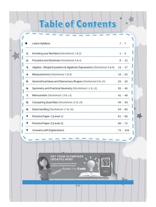 Oswaal One For All Olympiad Workbook Class 7 Mathematics for 2024-25 Exam Oswaal Editorial Board