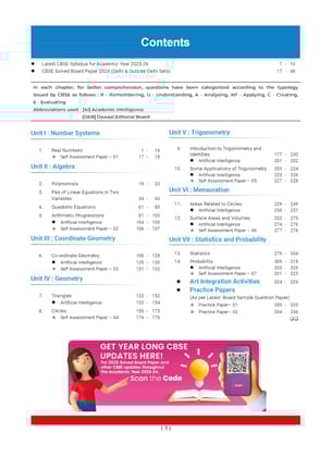 Oswaal CBSE Question Bank Chapterwise and Topicwise SOLVED PAPERS Class 10 Mathematics (Standard) For Exam 2026 [Paperback] Oswaal Editorial Board