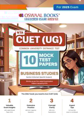 Oswaal NTA CUET (UG) 10 Mock Test Papers Business Studies (For 2025 Exam) Oswaal Editorial Board