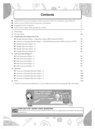 Oswaal ICSE | 10 Sample Question Papers | Class 10 | Physics (For 2025 Exam) Oswaal Editorial Board