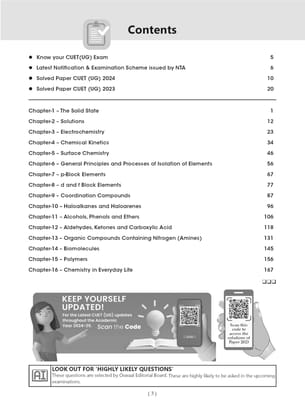 Oswaal Nta Cuet (Ug) Chapterwise Question Bank Chemistry (For 2025 Exam) Oswaal Editorial Board