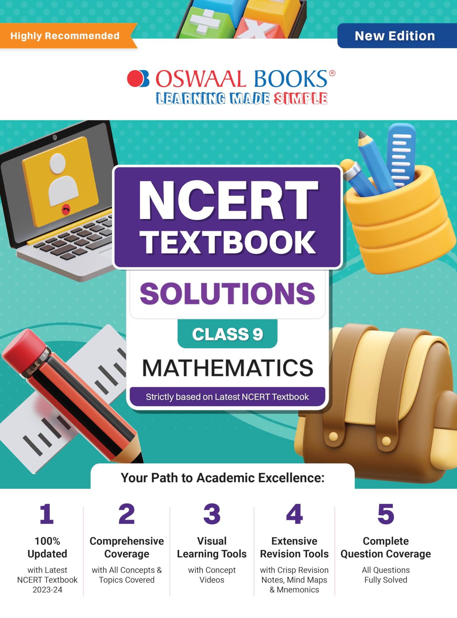 Oswaal NCERT Textbook Solutions Class 9 Mathematics | For Latest Exam Oswaal Editorial Board