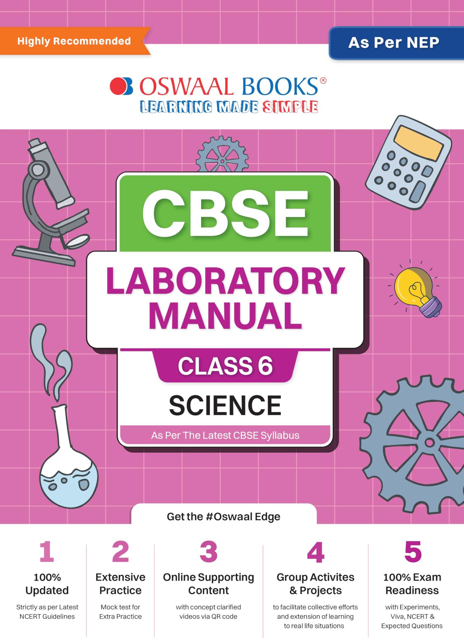 Oswaal CBSE Laboratory Manual Class 6 Science Book | As Per NEP | Latest Updated [Paperback] Oswaal Editorial Board