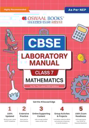 Oswaal CBSE Laboratory Manual Class 7 Mathematics Book | As Per NEP | Latest Updated [Paperback] Oswaal Editorial Board