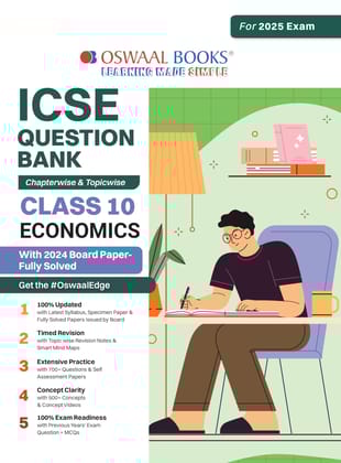 Oswaal ICSE Question Bank SOLVED PAPERS | Class 10 | Economics | For Exam 2024-25 Oswaal Editorial Board