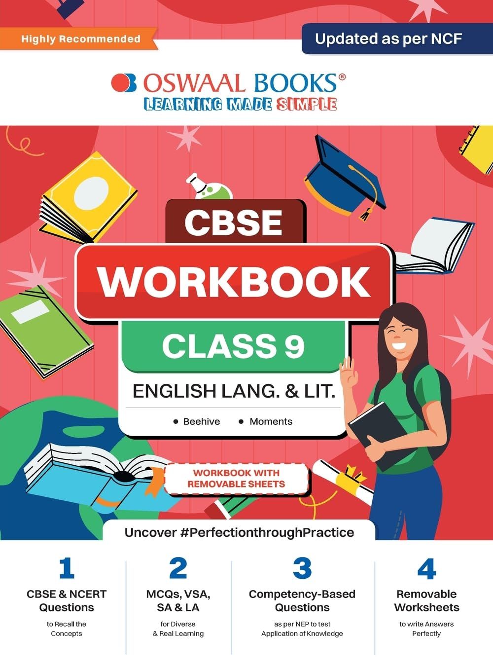 Oswaal CBSE Workbook | English Language and Literature | Class 9 | Updated as per NCF | For better results | For Latest Exam Oswaal Editorial Board