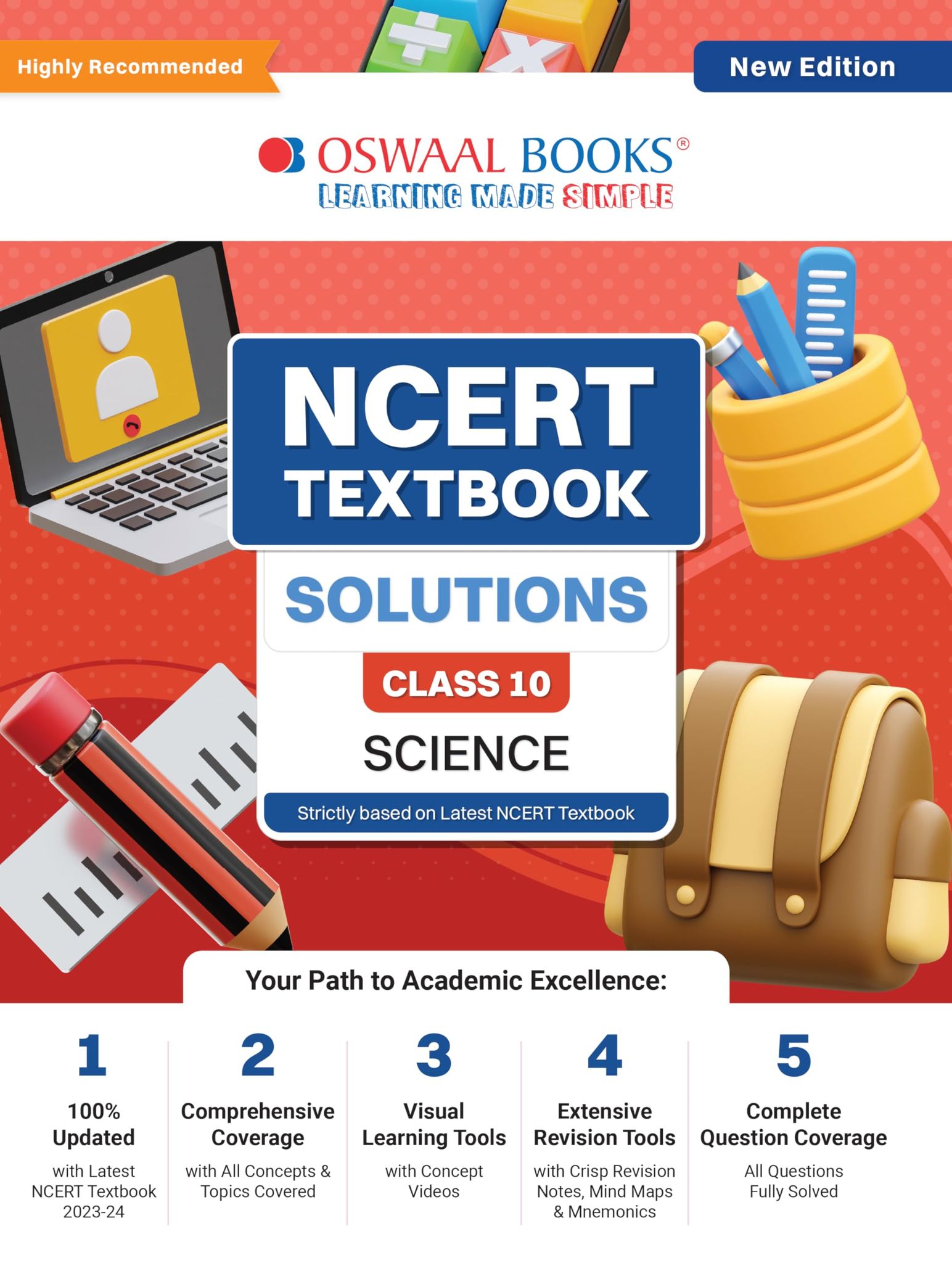 Oswaal NCERT Textbook Solutions Class 10 Science | For 2024 Exam Oswaal Editorial Board