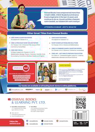 Oswaal NCERT Textbook Solutions Class 10 Science | For 2024 Exam Oswaal Editorial Board