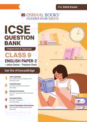 Oswaal ICSE Question Bank SOLVED PAPERS | Class 9 | English-II | For Exam 2024-25 Oswaal Editorial Board