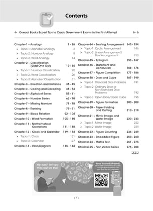 Oswaal Government Exams Question Bank Graduation Pass | Logical Reasoning | for 2024 Exam Oswaal Editorial Board