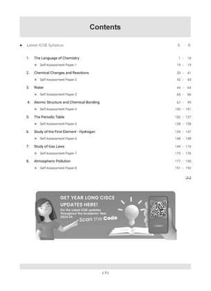 Oswaal ICSE Question Bank Class 9 Chemistry | Chapterwise | Topicwise | Solved Papers | For 2025 Exams Oswaal Editorial Board