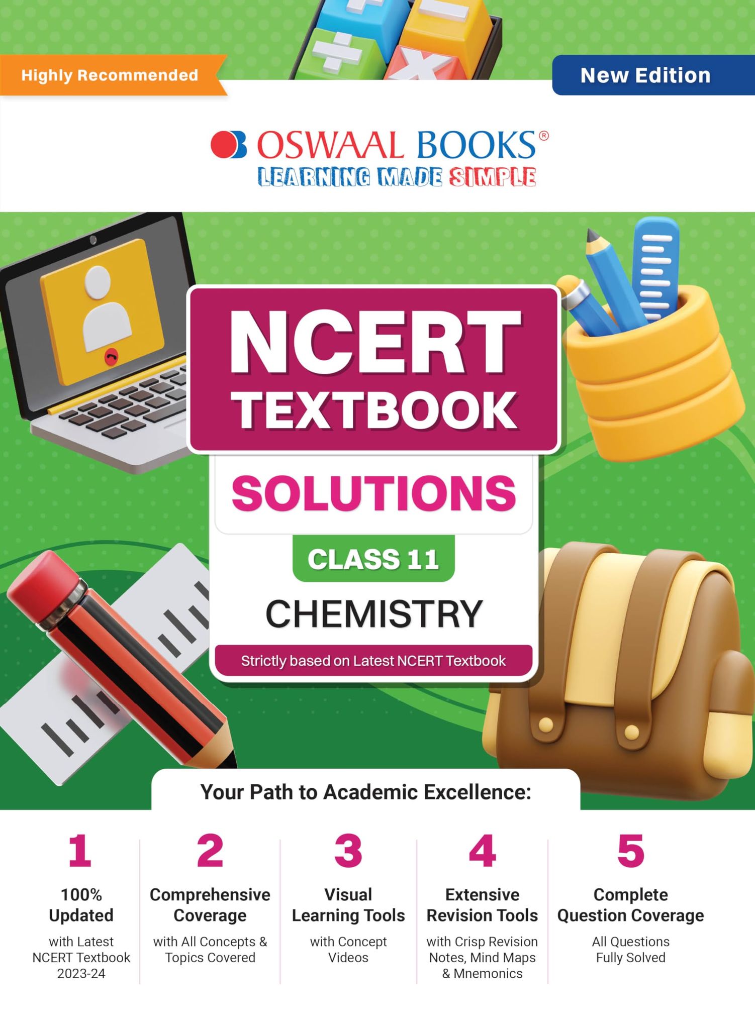 Oswaal NCERT Textbook Solutions Class 11 Chemistry | For Latest Exam Oswaal Editorial Board