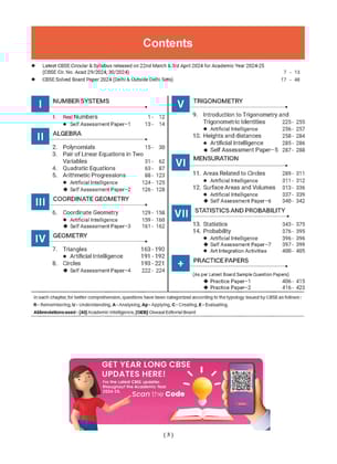 Oswaal CBSE & NCERT One for All Class 10 Mathematics (Standard) | With Topic-Wise Notes For 2025 Board Exam Oswaal Editorial Board