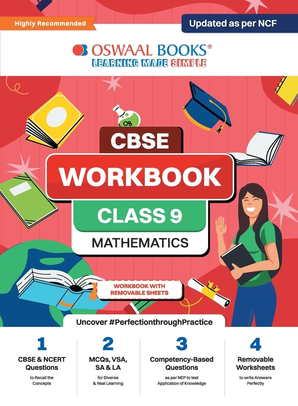 Oswaal CBSE Workbook Class 9 Mathematics| Updated as per NCF | For Latest Exam Oswaal Editorial Board