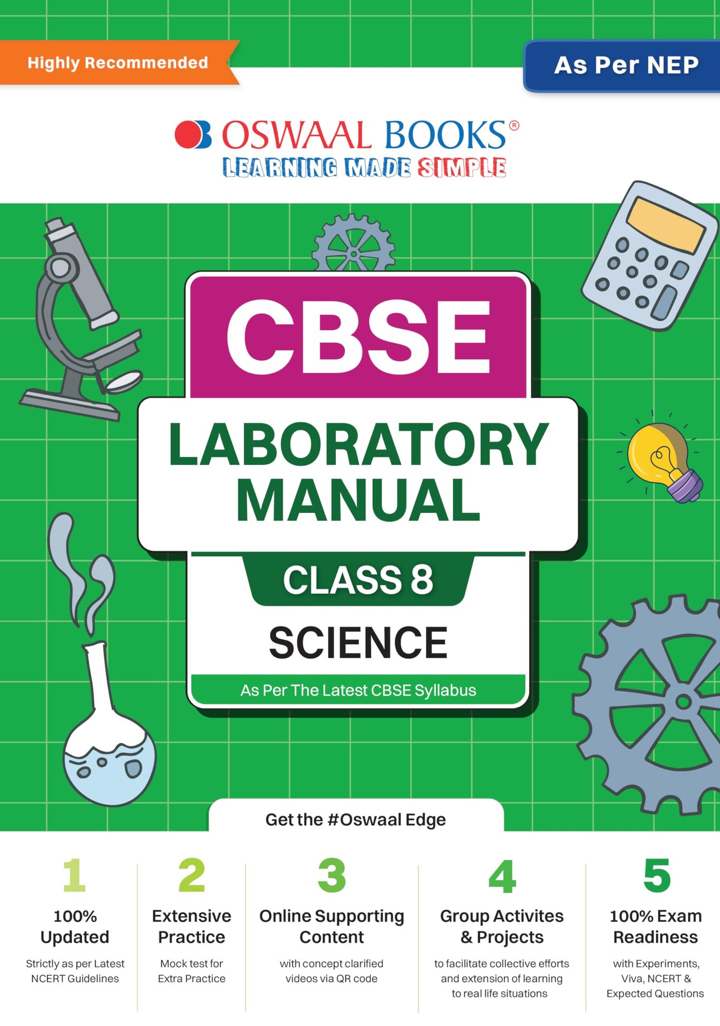 Oswaal CBSE Laboratory Manual Class 8 Science Book | As Per NEP | Latest Updated [Paperback] Oswaal Editorial Board