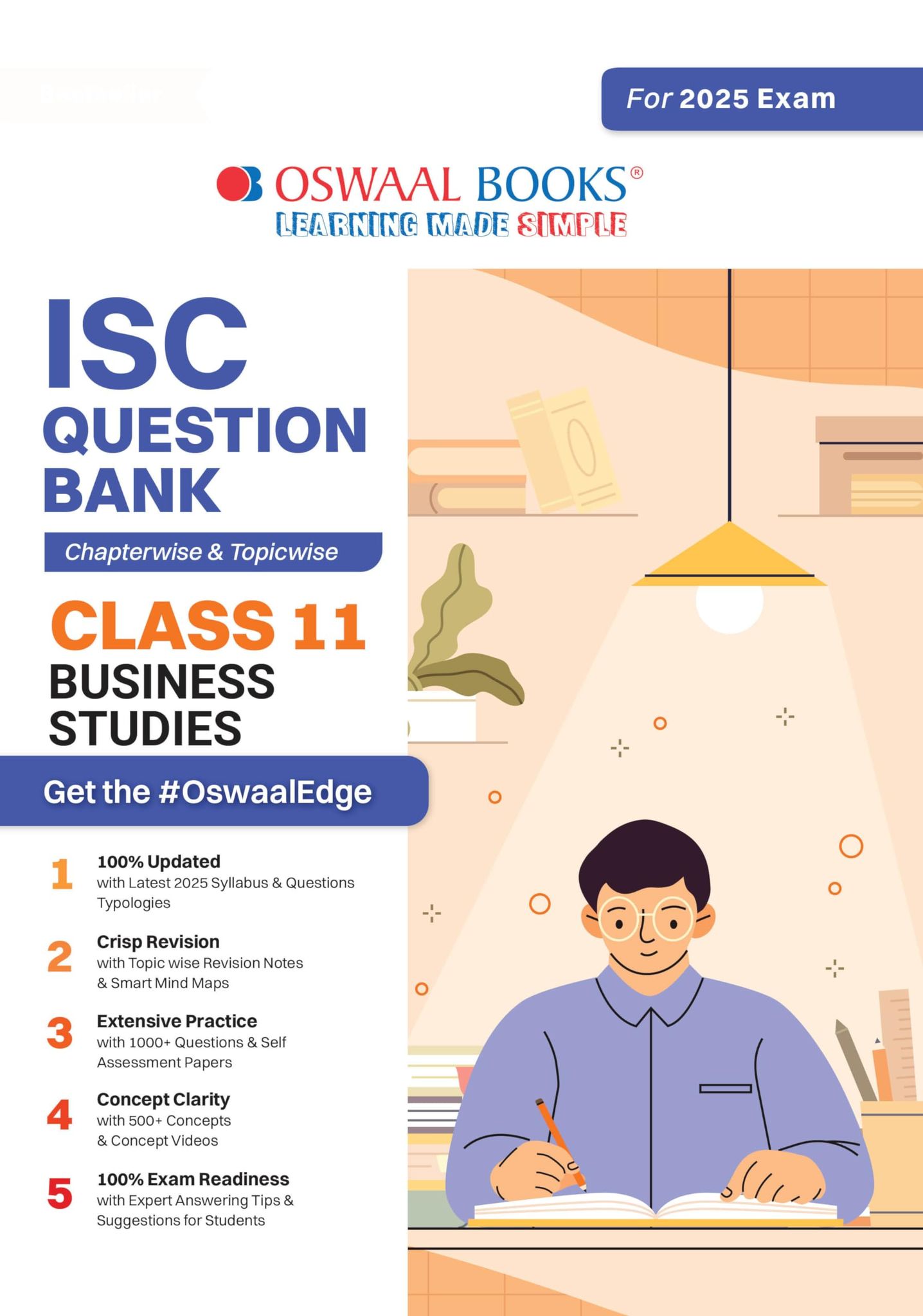Oswaal ISC Question Bank Class 11 Business Studies | Chapterwise | Topicwise | Solved Papers | For 2025 Exams Oswaal Editorial Board
