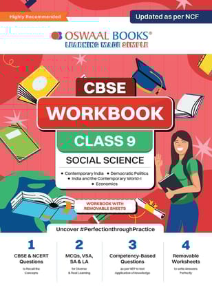Oswaal CBSE Workbook | Social Science | Class 9 | Updated as per NCF | For better results | For Latest Exam Oswaal Editorial Board
