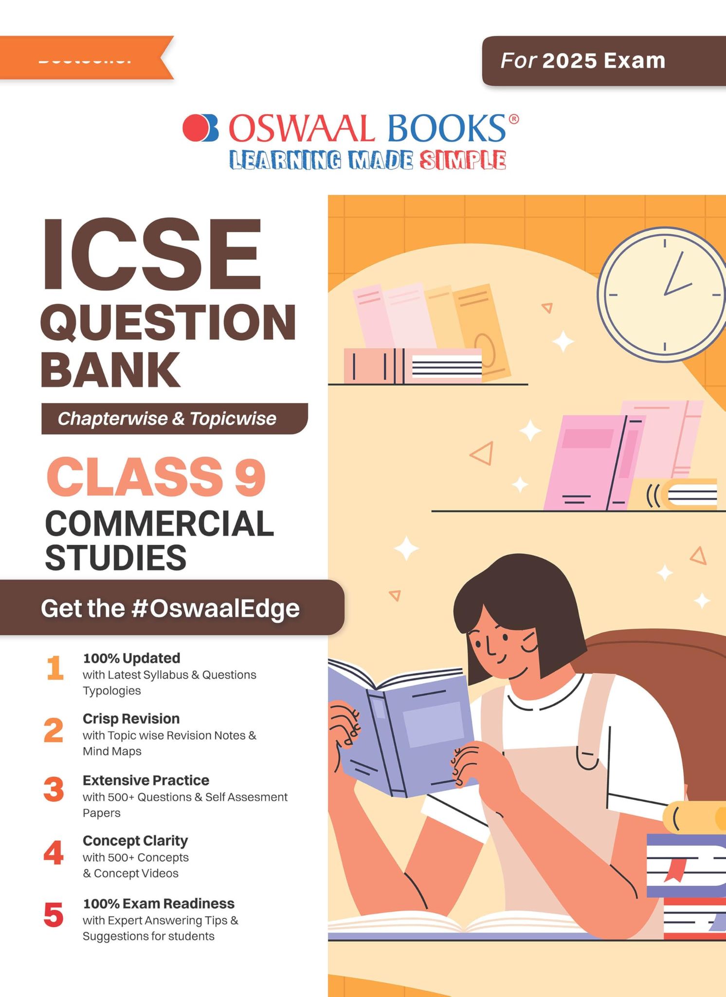 Oswaal ICSE Question Bank Class 9 Commercial Studies | Chapterwise | Topicwise | Solved Papers | For 2025 Exams Oswaal Editorial Board