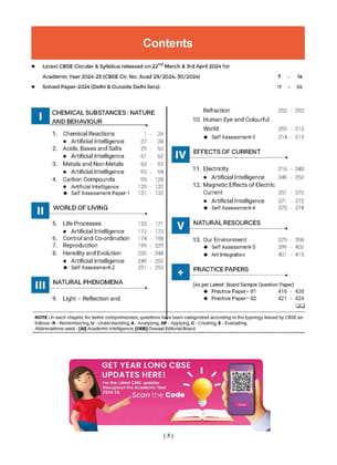 Oswaal CBSE & NCERT One for All Class 10 Science | With Topic-Wise Notes For 2025 Board Exam Oswaal Editorial Board