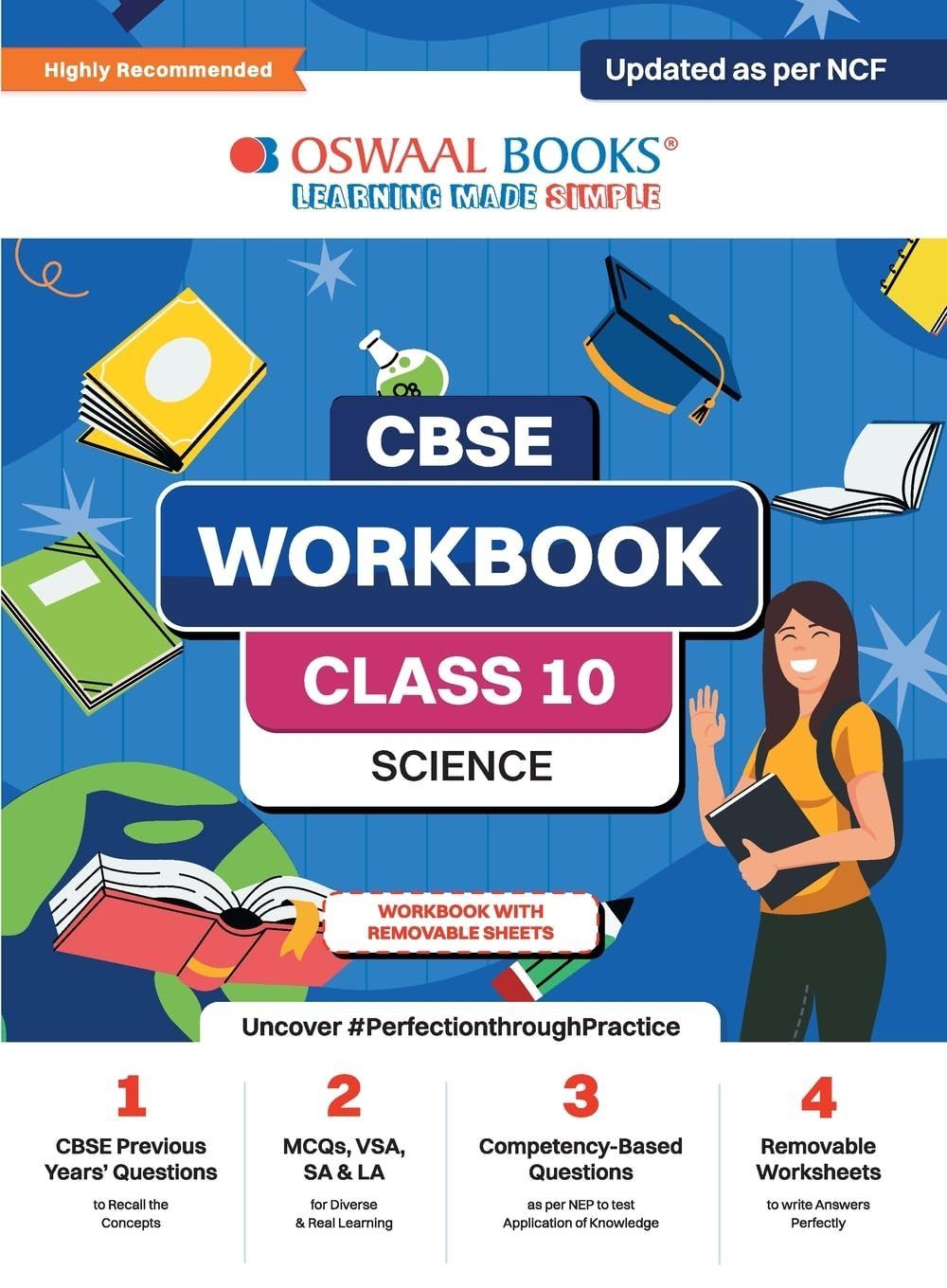 Oswaal CBSE Workbook Science Class 10 Updated as per NCF For better results For 2024 Exam Oswaal Editorial Board
