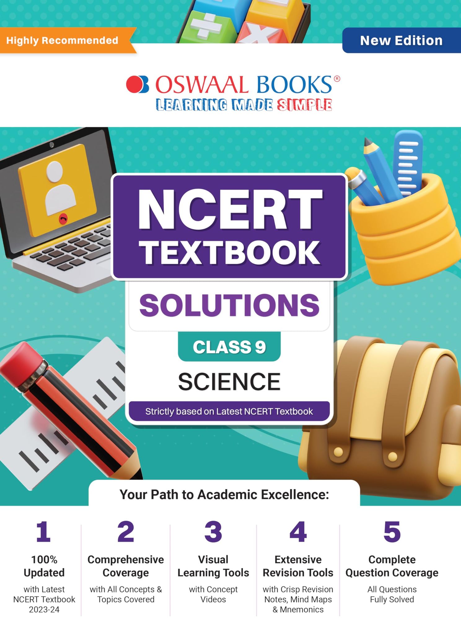 Oswaal NCERT Textbook Solutions Class 9 Science | For 2024 Exam Oswaal Editorial Board