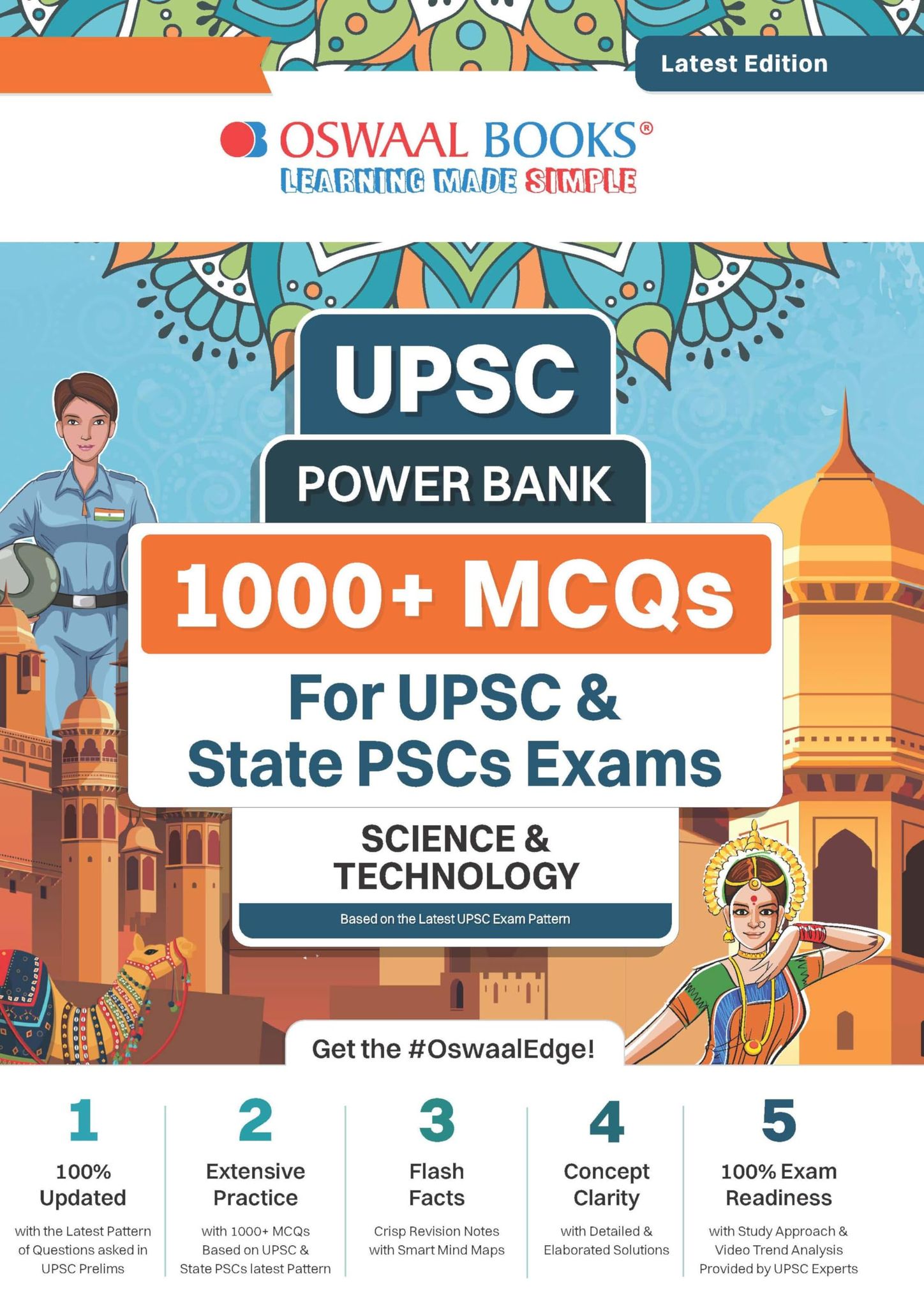 Oswaal UPSC Power Bank | 1000+ MCQs for UPSC & State PSCs Exams | Science & Technology | Latest Edition Oswaal Editorial Board