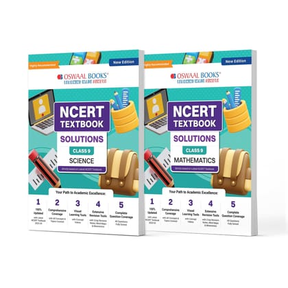 Oswaal NCERT Textbook Solutions Class 9 Science & Mathematics | Set of 2 Books | For Latest Exam Oswaal Editorial Board