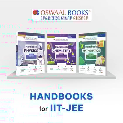 Oswaal Handbook of Class 11 & 12 (Set of 3 Books) Physics, Chemistry, Mathematics Books | Must Have for JEE Main | All Engineering Exams 2023 [Product Bundle] Oswaal Editorial Board