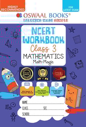 Oswaal NCERT Workbook Mathematics (Math Magic) Class 3 (Black & White) (For Latest Exam) [Paperback] Oswaal Editorial Board [Paperback] Oswaal Editorial Board