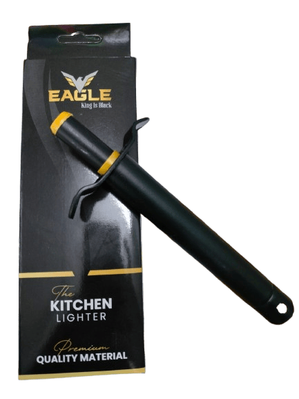 Kitchen Gas Lighter I Easy Grip Metal Regular E.A.G.L.E. , M.I.L.T.O.N Gas Lighters for Gas Stoves, Restaurants & Kitchen Use