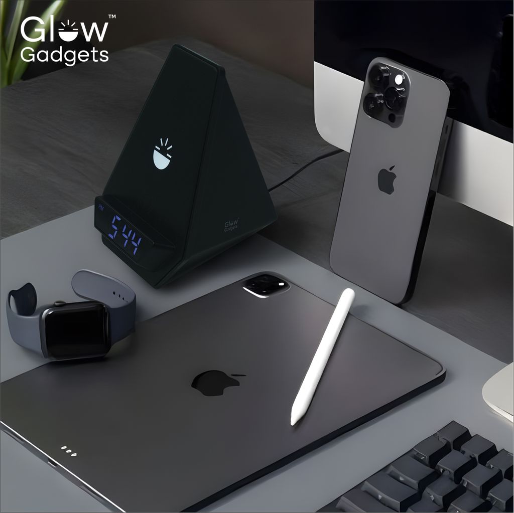 Glow Gadgets Symphony Bluetooth Speaker With Wireless Charging